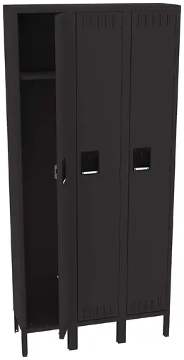 Tall Triple Lockers with Legs - Standard Series