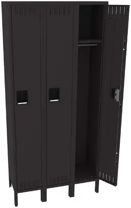Tall Triple Lockers with Legs - Standard Series