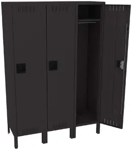 Wide Triple Lockers with Legs - Standard Series