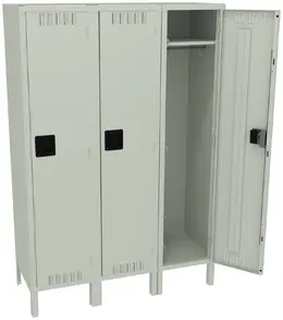 Wide Triple Lockers with Legs - Standard Series