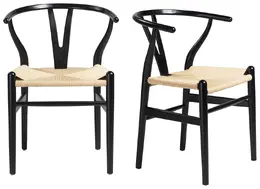 Simple Scandinavian Chair - Set of 2 - Evelina