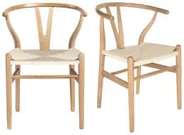 Simple Scandinavian Chair - Set of 2 - Evelina