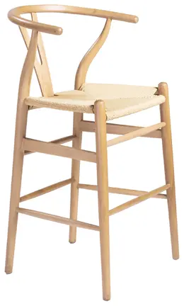 Simple Scandinavian Counter Stool - Evelina