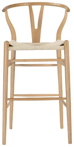 Simple Scandinavian Bar Stool - Evelina