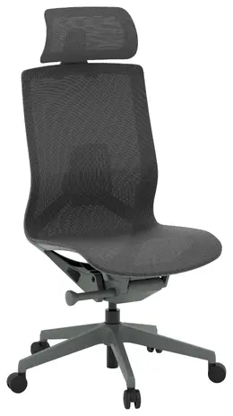 Mesh Office Chair with Headrest - Atlas II Series