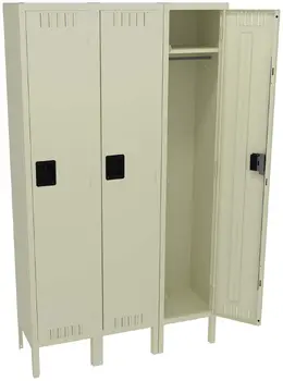 Large Triple Lockers with Legs - Standard