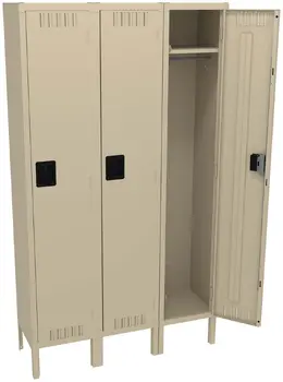 Large Triple Lockers with Legs - Standard
