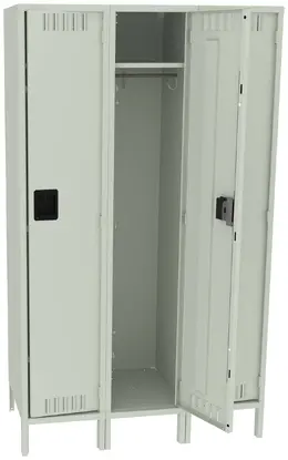 Large Triple Lockers with Legs - Standard