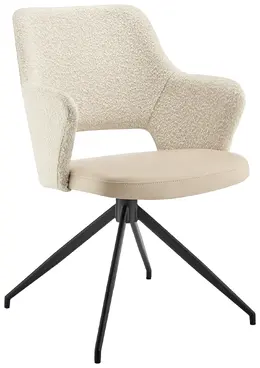 Contemporary Swivel Armchair - Darcie