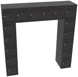 Open Frame Lockers - Standard