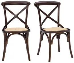 Modern Rattan Chair - Set of 2 - Neyo