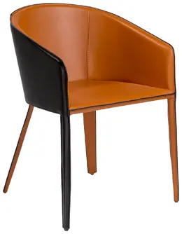 Modern Barrel-Back Chair - Pallas