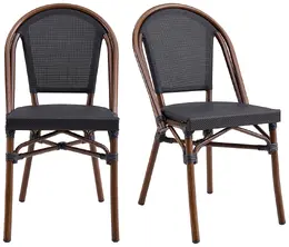 Mid-Century Modern Side Chair - Set of 2 - Jannie