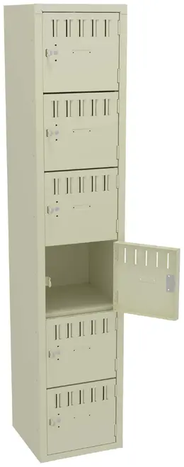 Six Large Box Lockers  - Standard