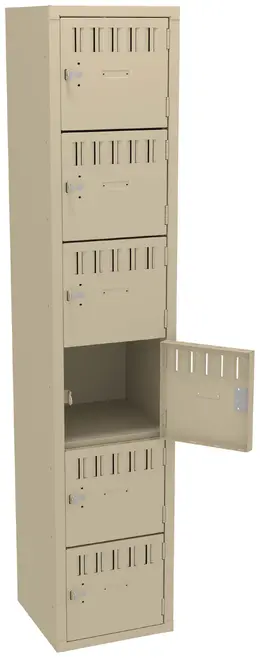 Six Large Box Lockers  - Standard