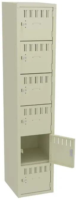 Six Large Box Lockers  - Standard