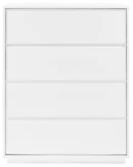 Modern Glossy Wardrobe Storage Chest - Tresero