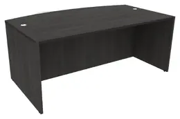 Bow Front Desk Shell - HL
