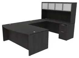 U-Shaped Desk with Hutch - HL