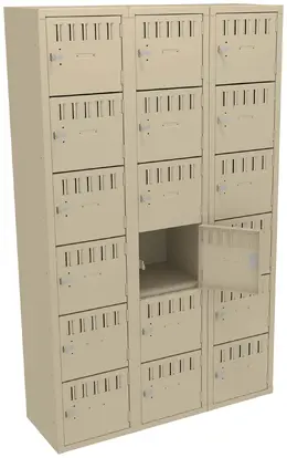 Eighteen Large Box Lockers  - Standard