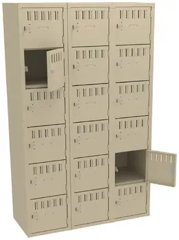 Eighteen Large Box Lockers  - Standard