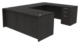 Bow Front U-Shaped Desk - HL