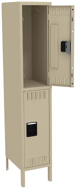 Double-Tier Locker with Legs - Standard