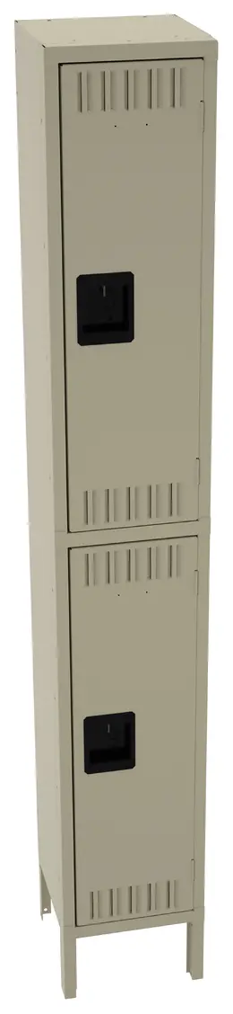 Double-Tier Locker with Legs - Standard