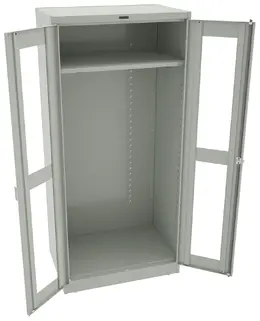 Wardrobe Cabinet with See Through Doors - Deluxe