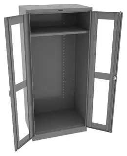 Wardrobe Cabinet with See Through Doors - Deluxe