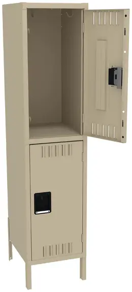 Double-Tier Locker with Legs - Standard