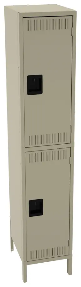 Double-Tier Locker with Legs - Standard