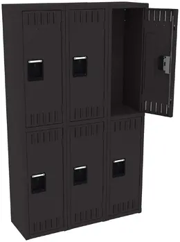 Three Double-Tier Lockers - Standard
