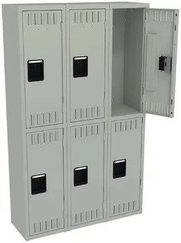 Three Double-Tier Lockers - Standard