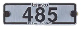 Locker Number Plate - Specialty