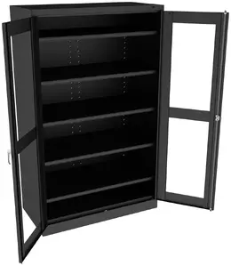 Cabinet with See Through Doors - Jumbo