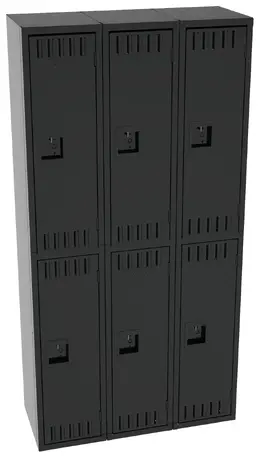 Three Double-Tier Lockers - Standard Series