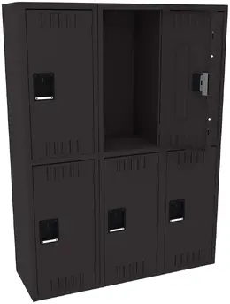 Three Double-Tier Lockers - Standard Series