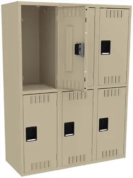 Three Double-Tier Lockers - Standard Series