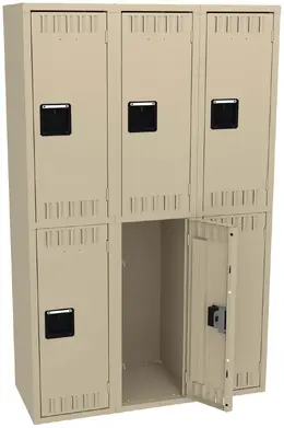 Three Double-Tier Lockers - Standard Series
