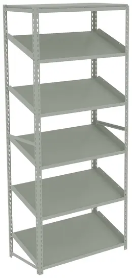 Sloped Metal Shelving - Z-Line