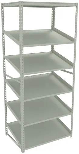 Sloped Metal Shelving - Z-Line
