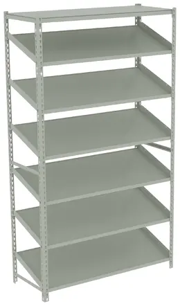 Sloped Metal Shelving - Z-Line