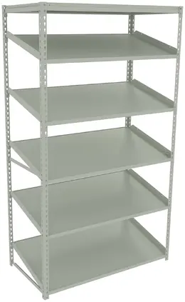 Sloped Metal Shelving - Z-Line
