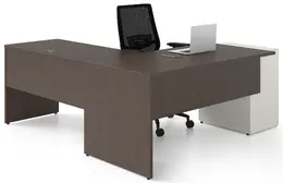 L Shaped Desk with Drawers - Contemporary and Affordable