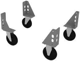 Shelving Caster Kit - Z Line
