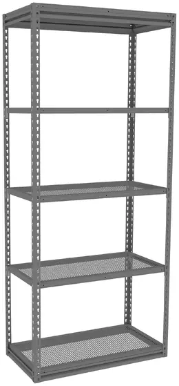 Ventilated Industrial Shelving - Z Line