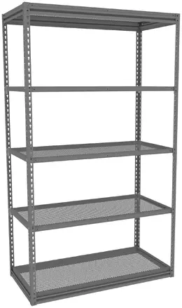 Ventilated Industrial Shelving - Z Line