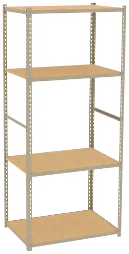 Low-Profile Retail Shelving - Z Line