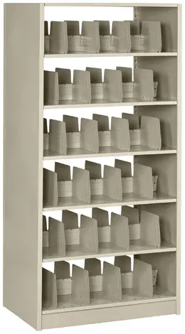 6-Tier Double-Sided File Shelving - L&T